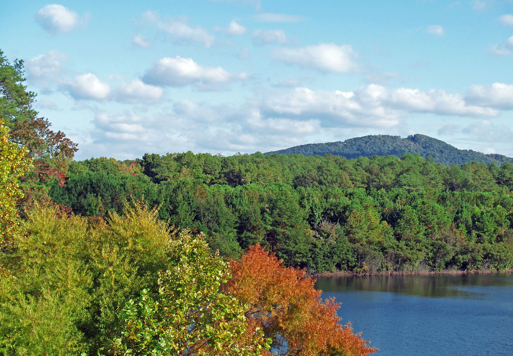 Kennesaw Mountain, northwest of Atlanta. Photo courtesy Hal D. Cottingham.