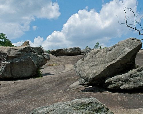 Rock outcroppings on Panola Mountain. Photo courtesy Six Two Point of View on Flickr.