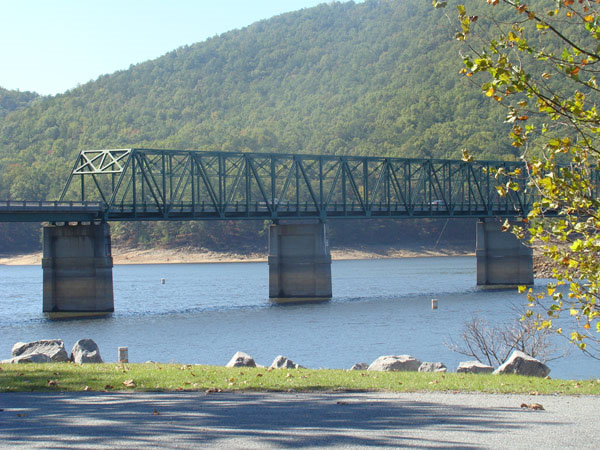 Bridge at Red Top Mountain. Photo courtesy Steven Burge.